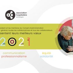 L’Association Hospitalière de Bretagne vous présente ses meilleurs vœux pour 2021