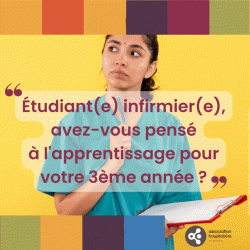 L’apprentissage infirmier à l’AHB